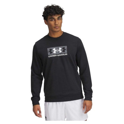 Front - Under Armour Mens Rival Fleece Sweatshirt