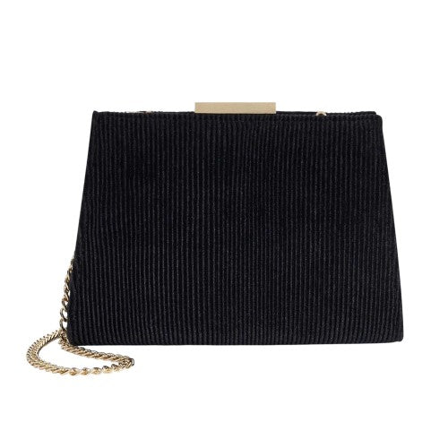 Front - Dune London Eclipso Textured Clutch Bag