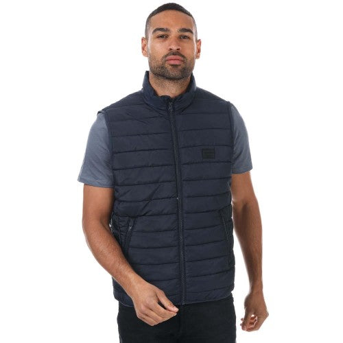 Front - Jack And Jones Mens Wing Gilet