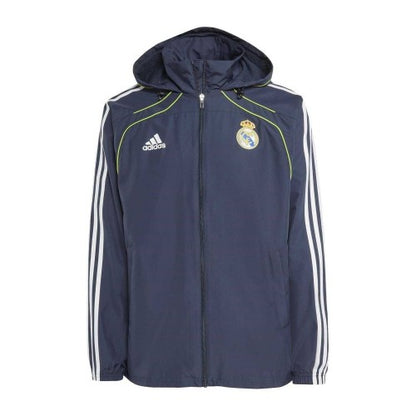 Front - Adidas Mens Real Madrid CF Windbreaker