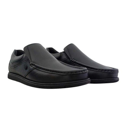 Front - Pretty Green Mens Waltham Flat Loafers