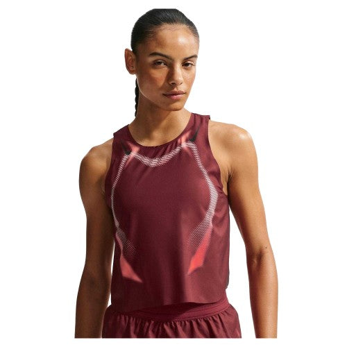 Front - Nike Womens/Ladies Aeroswift Vest Top