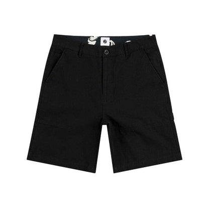 Front - Pretty Green Mens Stamford Cargo Shorts