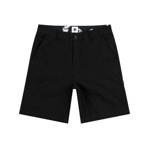 Front - Pretty Green Mens Stamford Cargo Shorts