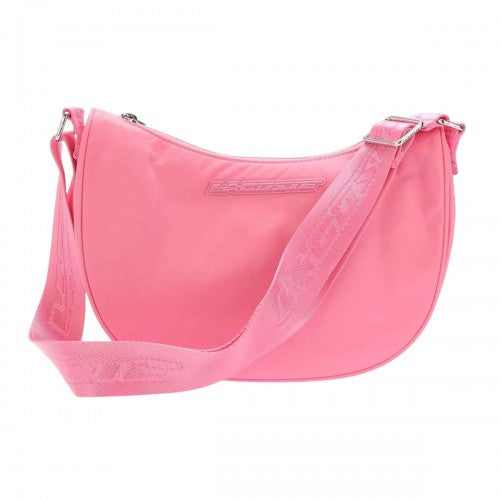 Front - Lacoste Half Moon Nylon Active Crossbody Bag