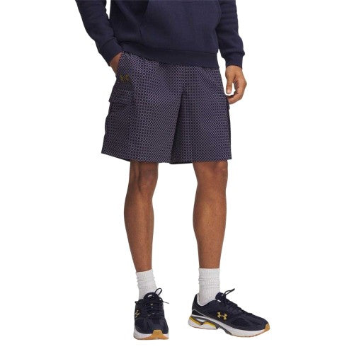 Front - Under Armour Mens Holiday Vibe Cargo Shorts