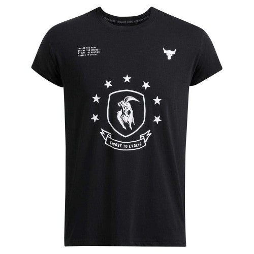 Front - Under Armour Mens Project Rock T-Shirt
