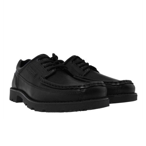 Front - Rockport Boys Leather TruTECH Shoes