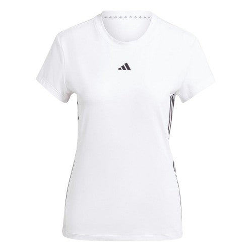 Front - Adidas Womens/Ladies Hyglm 3 Stripes T-Shirt