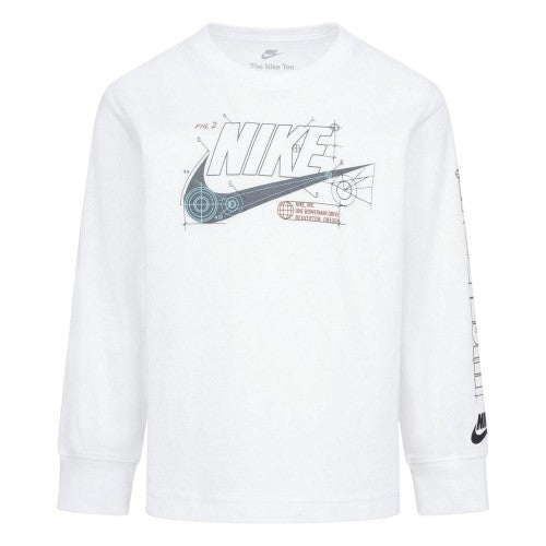 Front - Nike Womens/Ladies Blueprint Long-Sleeved T-Shirt
