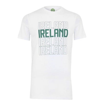 Front - Castore Unisex Adult FAI Shamrock Performance Modern T-Shirt