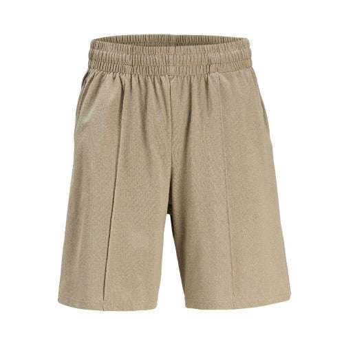 Front - Jack And Jones Mens Front Seam Detail Relaxed Fit Sweat Shorts
