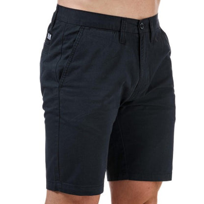 Front - Weekend Offender Mens Dillenger Cotton Twill Shorts