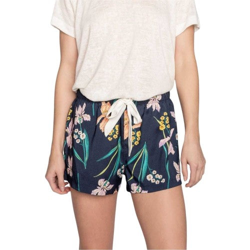 Front - PJ Salvage Womens/Ladies Satin Comfort Lounge Shorts
