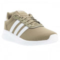 Front - Adidas Mens Lite Racer 3.0 Suede Trainers