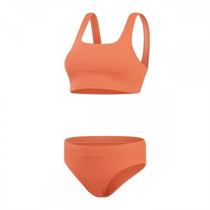 Front - Speedo Womens/Ladies Textured U-Back Bikini