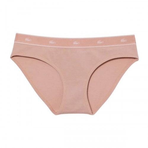 Front - Lacoste Womens/Ladies Cotton Stretch Briefs