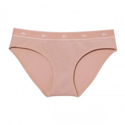 Front - Lacoste Womens/Ladies Cotton Stretch Briefs
