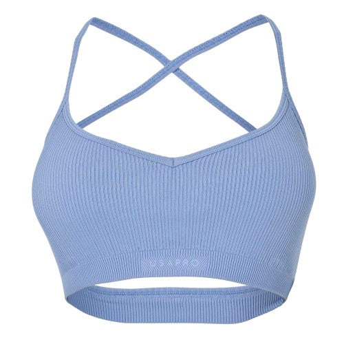 Front - USA Pro Womens/Ladies Scrunch Sports Bra