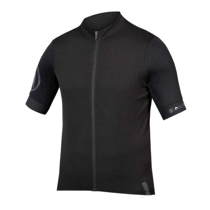 Front - Endura Mens FS20 Pro Block Stripe Cycling Jersey
