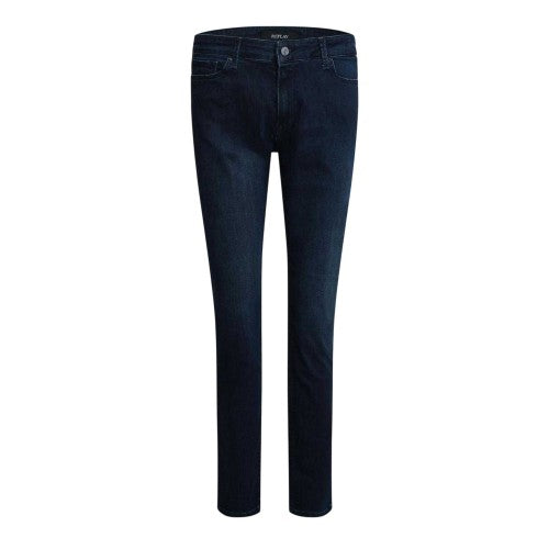 Front - Replay Womens/Ladies Cotton Blend Skinny Jeans