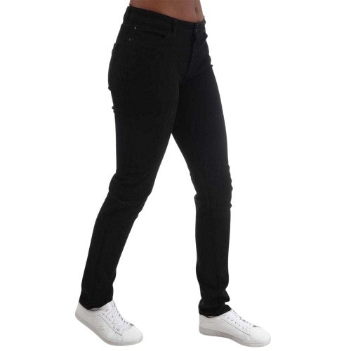 Front - Emporio Armani Womens/Ladies J18 Denim Skinny Jeans