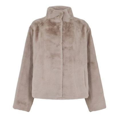 Front - Velvet by Graham & Spencer Womens/Ladies Velvet Parka
