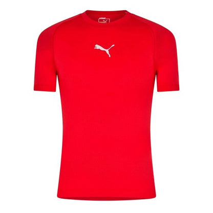 Front - Puma Mens Performance Plain Round Neck Athletic T-Shirt