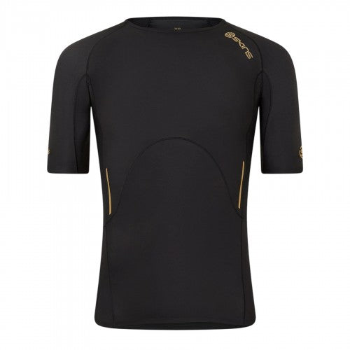Front - Skins Mens A400 Back Logo Performance Fitted Top