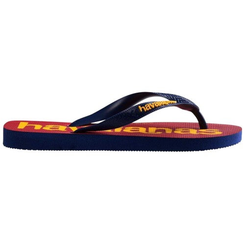 Front - Havaianas Womens/Ladies Logomania Flat Flip Flops