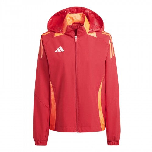 Front - Adidas Womens/Ladies Tiro 24 Anorak