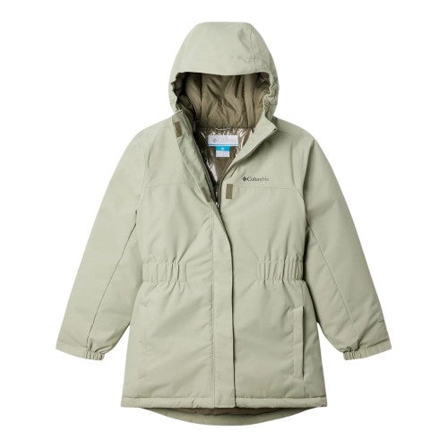 Front - Columbia Boys Insulated Hiking Hooded Jacket