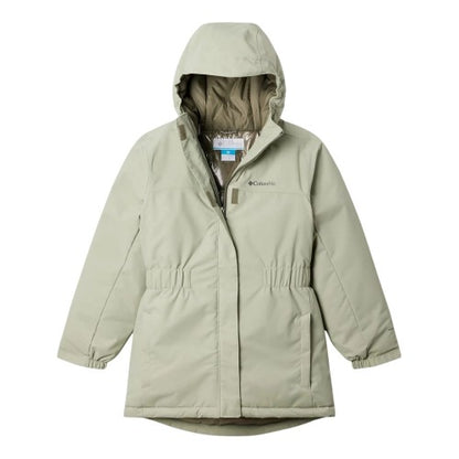 Front - Columbia Boys Insulated Hiking Hooded Jacket