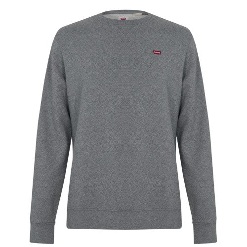 Front - Levis Mens Original Crew Neck Sweatshirt