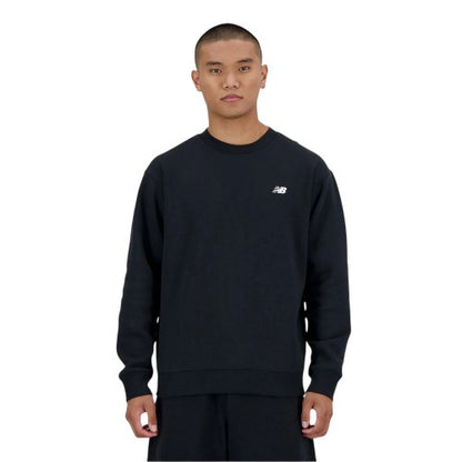 Front - New Balance Mens Crew Neck Regular Sweatshirt