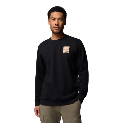 Front - Columbia Mens Trek Crew Neck Sweatshirt