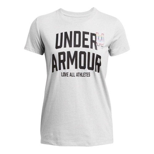 Front - Under Armour Womens/Ladies Pride Embroidered Crew Neck T-Shirt
