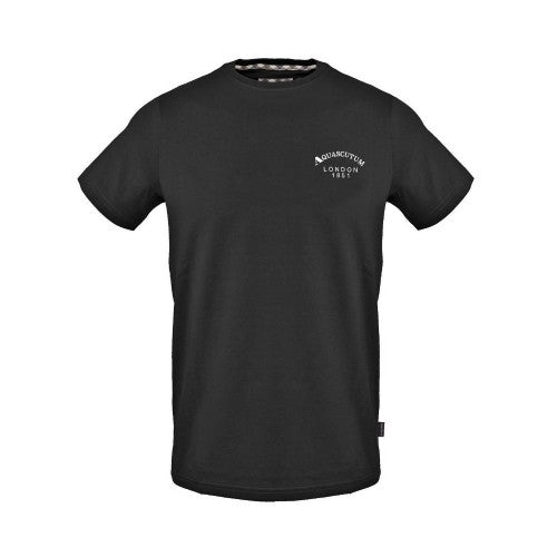 Front - Aquascutum Mens London 1851 Logo T-Shirt