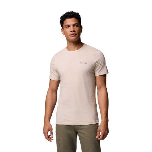 Front - Columbia Mens Rapid Ridge II Organic Cotton T-Shirt