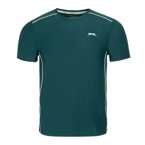 Front - Slazenger Mens Tech Performance Tennis T-Shirt