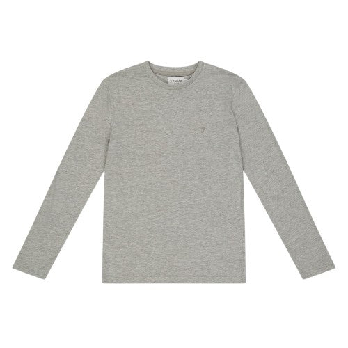 Front - Farah Childrens/Kids Danny Embroidered Logo Long-Sleeved T-Shirt