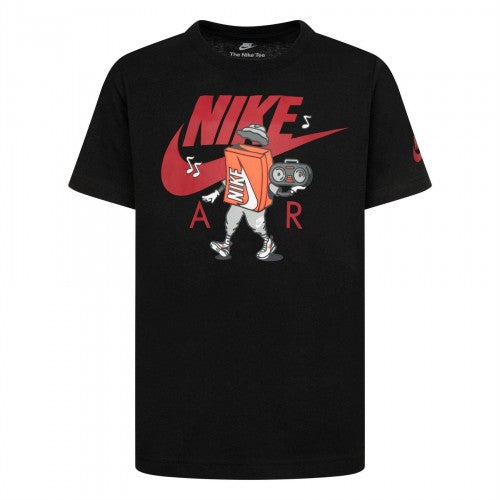Front - Nike Childrens/Kids Air Printed Logo Boxy T-Shirt