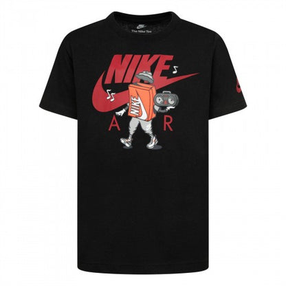 Front - Nike Childrens/Kids Air Printed Logo Boxy T-Shirt