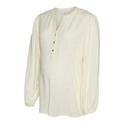 Front - Mamalicious Womens/Ladies Lia Maternity Long-Sleeved Blouse