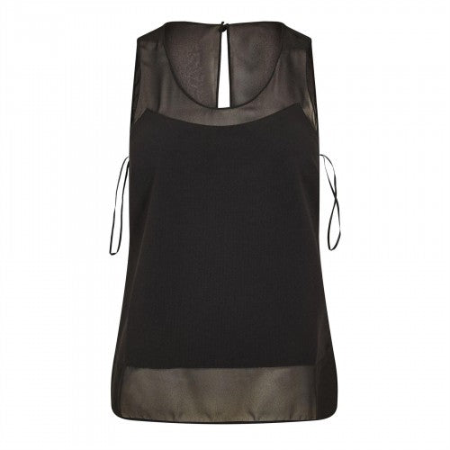 Front - Ted Baker Womens/Ladies Panel Sleeveless Top