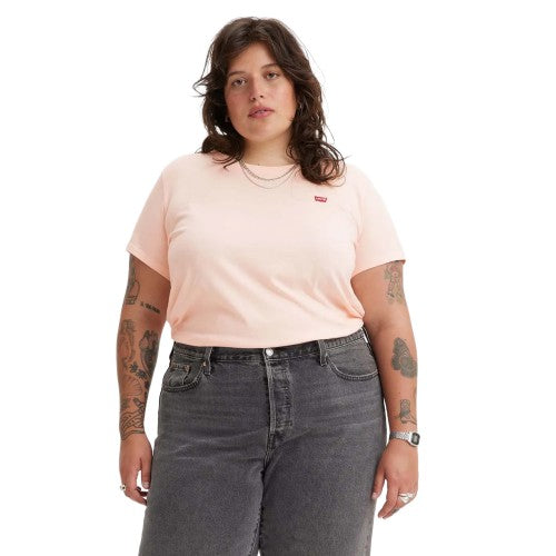 Front - Levis Womens/Ladies The Perfect Plus T-Shirt