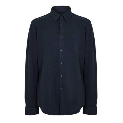 Front - Boss Mens Embroidered Logo Collared Shirt