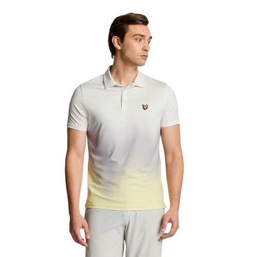 Front - Lyle & Scott Mens Gradient Polo Shirt