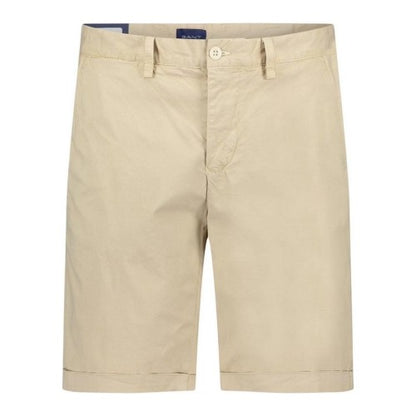 Front - Gant Mens Sun Faded Relaxed Fit Cargo Shorts