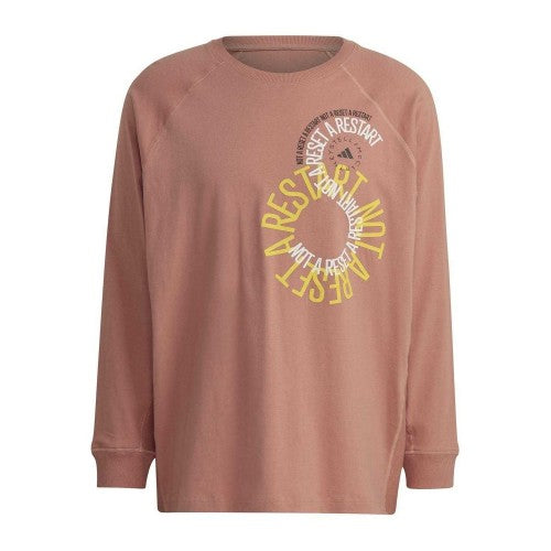 Front - Adidas Mens Jersey Crew Neck Raglan T-Shirt